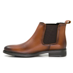 1405  Media Bota  Casual Figo Miel