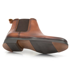 1405  Media Bota  Casual Figo Miel