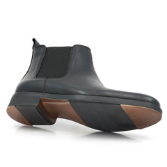1405  Media Bota  Casual Figo  Negro