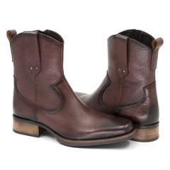 1743 Media Bota Cowboy Stone Shedron