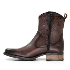 1743 Media Bota Cowboy Stone Shedron
