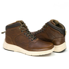 3672  Media Bota Casual Corvo Tabaco