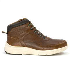 3672  Media Bota Casual Corvo Tabaco