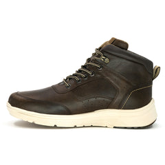 3672  Media Bota Casual Corvo Brown