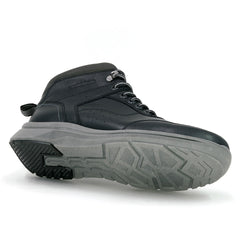 3672  Media Bota Casual Corvo Negro