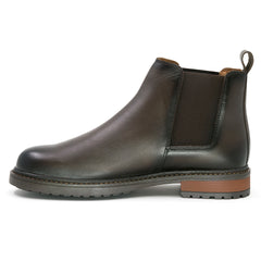 3712  Media Bota  Casual Axel Choco