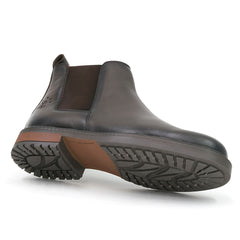 3712  Media Bota  Casual Axel Choco