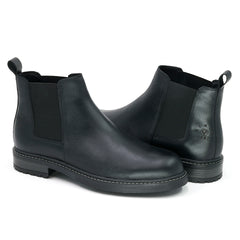 3712  Media Bota  Casual Axel Negro