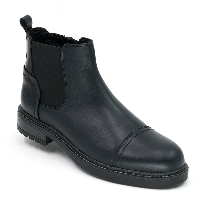 3713  Media Bota  Casual Axel Negro