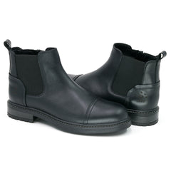 3713  Media Bota  Casual Axel Negro
