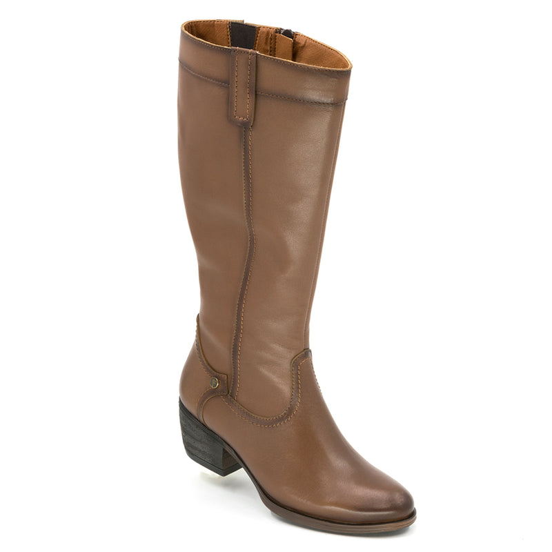 7857  Bota Valentina Beige